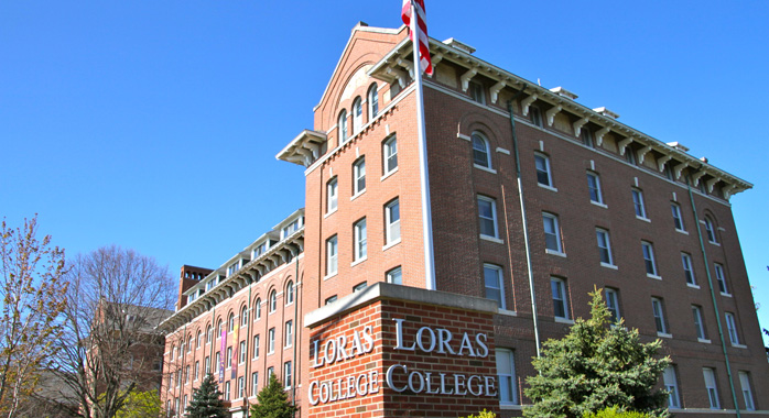 Loras College Campus in Dubuque